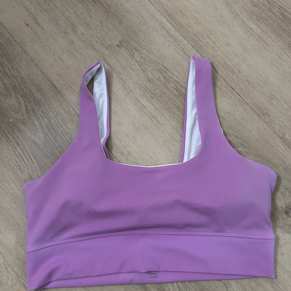 Varley Purple Sports Bra